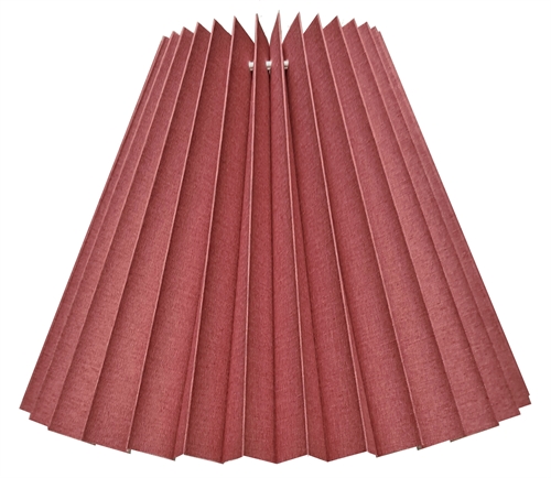 Plisse 21x45x53 gammel rosa bomuld BR